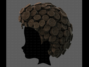 3d hair style for boy v63 3D Model