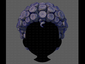 3d hair style for boy v63 3D Model