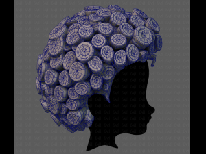 3d hair style for boy v63 3D Model