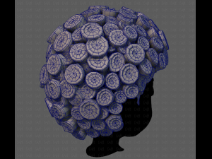 3d hair style for boy v63 3D Model