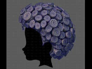 3d hair style for boy v63 3D Model