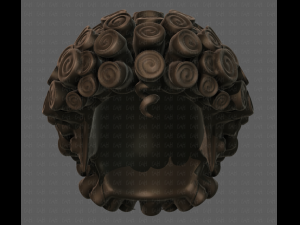 3d hair style for boy v63 3D Model