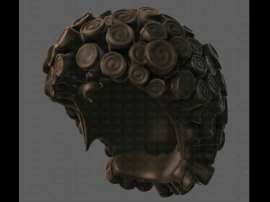 3d hair style for boy v63 3D Model
