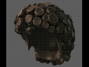 3d hair style for boy v63 3D Model