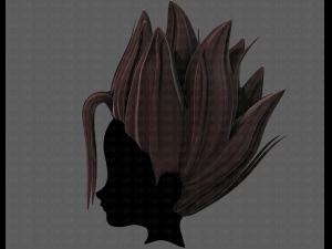 3d hair style for boy v64 3D Model