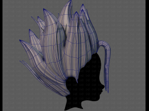 3d hair style for boy v64 3D Model
