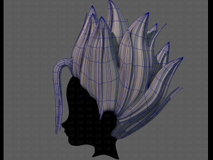 3d hair style for boy v64 3D Model