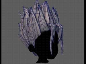 3d hair style for boy v64 3D Model