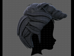 3d hair style for boy v65 3D 모델
