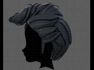 3d hair style for boy v65 3D 모델