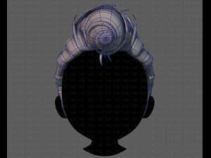 3d hair style for boy v65 3D 모델