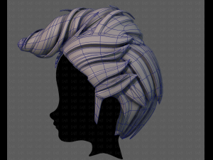 3d hair style for boy v65 3D 모델