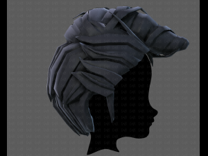 3d hair style for boy v65 3D 모델