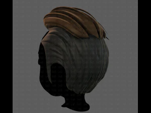 3d hair style for boy v66 3D Model