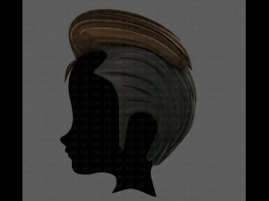 3d hair style for boy v66 3D Model
