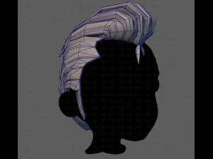 3d hair style for boy v66 3D Model