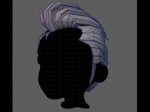 3d hair style for boy v66 3D Model
