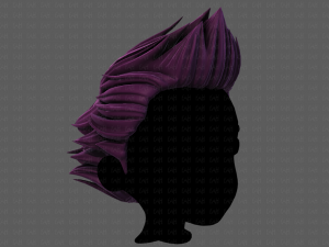 3d hair style for boy v67 Modello 3D