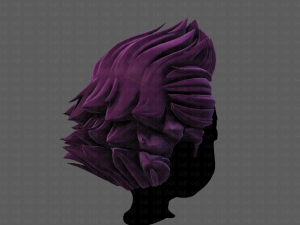 3d hair style for boy v67 Modello 3D