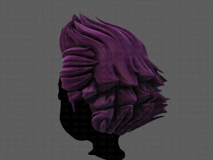 3d hair style for boy v67 3D Model