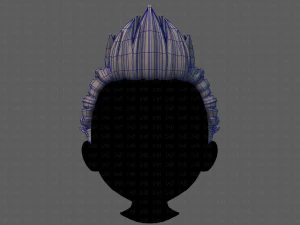 3d hair style for boy v67 3D Model