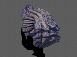 3d hair style for boy v67 Modello 3D