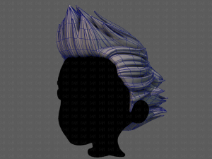 3d hair style for boy v67 Modello 3D