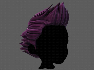 3d hair style for boy v67 3D Model