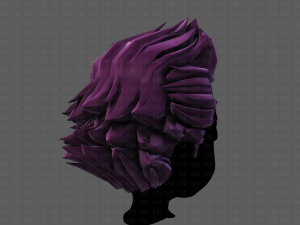 3d hair style for boy v67 Modello 3D