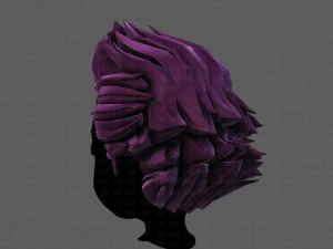 3d hair style for boy v67 3D Model