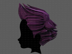3d hair style for boy v67 3D Model