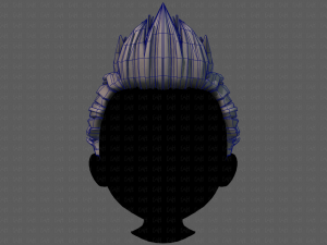 3d hair style for boy v67 Modello 3D