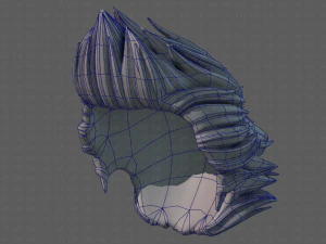 3d hair style for boy v67 3D Model