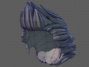 3d hair style for boy v67 Modello 3D