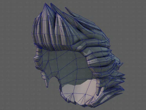 3d hair style for boy v67 3D Model