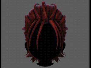 3d hair style for boy v68 3D Model
