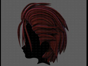 3d hair style for boy v68 3D Model