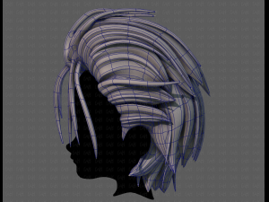 3d hair style for boy v68 Modelo 3D