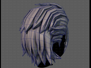 3d hair style for boy v68 Modelo 3D