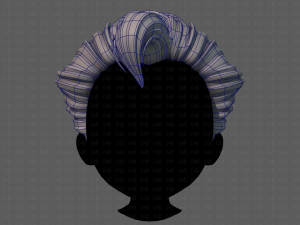 3d hair style for boy v69 3D-Modell