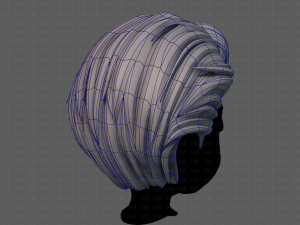 3d hair style for boy v69 3D-Modell