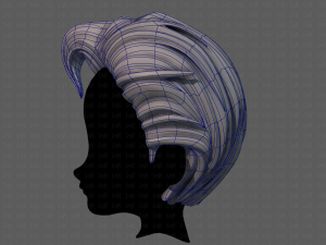 3d hair style for boy v69 3D-Modell