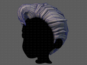 3d hair style for boy v69 3D-Modell