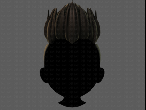 3d hair style for boy v70 3D-Modell