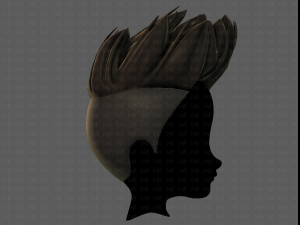 3d hair style for boy v70 3D-Modell