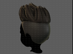 3d hair style for boy v70 3D-Modell