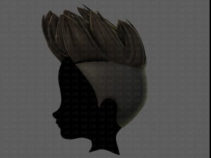3d hair style for boy v70 3D-Modell