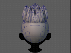 3d hair style for boy v70 3D-Modell