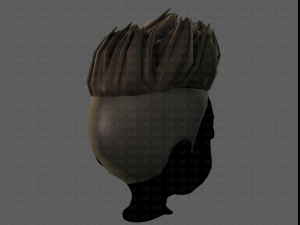 3d hair style for boy v70 3D-Modell