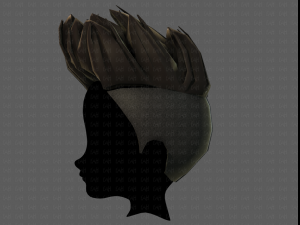 3d hair style for boy v70 3D-Modell